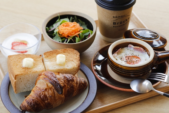 朝食付き★毎朝店内で焼き上げる絶品クロワッサンで贅沢な朝を★